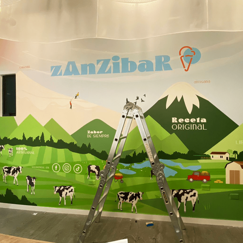 Servicio de brandeo de pared